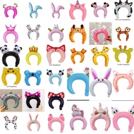Animal character headband balloons animal head band/s, children's birthday headband balloons
