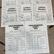 Latihan 3M & Set Ujian Diagnostik Reading Practice Writing Practice Exam Paper Primary 1 Exam Paper 