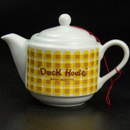 生活工場Working house黃色格紋 陶瓷 茶壺