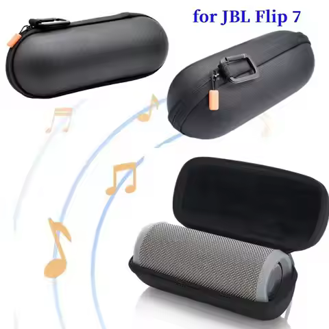 Wireless Bluetooth Speaker Bag For JBL Flip 7 Protective Case EVA Waterproof Shockproof Storage Carr