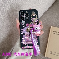 Samsung Galaxy M30 A40S A6 2018 A6S A6 Plus J8 2018 A8 M20 M10 M14 M54 F54 2018 A8S A8 Plus 2018 Cute Cartoon Kulomi Phone Case With Keychain and Doll