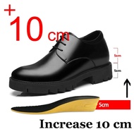 《816》ZeiSongs Men Dress Shoes Elevator Shoes Platform High Heels Height Increase Business Casual Man