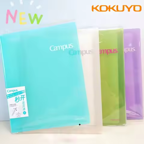 New Japan KOKUYO Campus Notebook Binder Note B5 PVC Sketchbook Diary Office Accessories Kawaii Diary