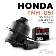 มอเตอร์พัดลม HONDA CITY ZX / JAZZ GD / หมุนซ้าย มีสาย ทรงกระบอก - TMH-051 - TOP PERFORMANCE JAPAN - 