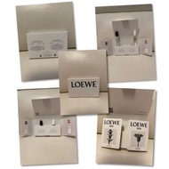 Spain西班牙 Loewe 001 Man &amp; Woman Eau de toilette Natural Spray 香水辦2ml