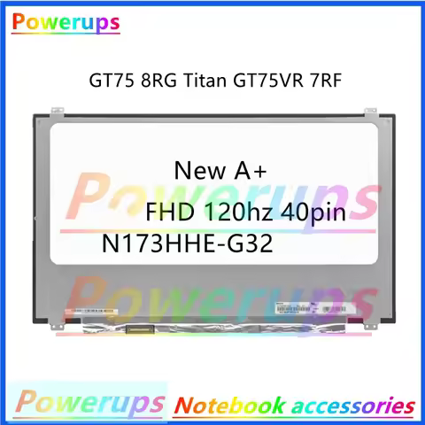 New A+ Laptop LCD/LED Screen/Display For MSI GT75 8RG Titan GT75VR 7RF GT75 Titan 8SG 9SG MS-17A6 IP