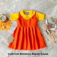 Doll costume SQUID game costume/ halloween costume cosplay costume