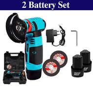เครื่องเจียร์ ลูกหมูไร้สาย 12v ลูกหมูตัดเหล็กไร้สาย ลูกหมูหินเจียร เครื่องเจียร 750 W ฟรี! ใบตัด2 แผ