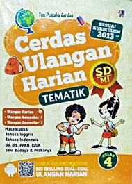 Sd/Mi Kl.Iv Cerdas Ulangan Harian Tematik Jl.4 K/13