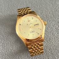 นาฬิกาข้อมือชาย Orient Double Lion Automatic Mechanical Watch Original Samsung Waterproof Vintage St