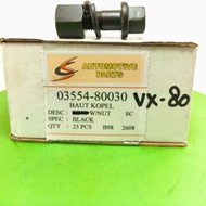 Coupling Bolt POLOS Landcruiser VX80 Black Part: 03554-80030 Propellar ShaftBolt TOYOTA VX-80 JAC Br