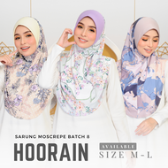 Sarima Tudung Sarung Haya Size L&M Moscrepe 5D