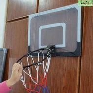 兒童籃球架 透明壁掛式籃球板 休閒籃板 易懸掛小籃框