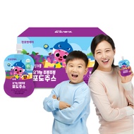 CHUNHO 10-pack Pinkpong Organic Kids Grape Juice 70ml/pack Sugar-Free, No Preservatives / from Seoul