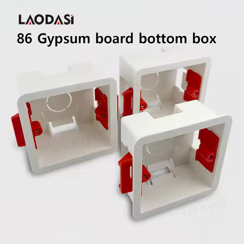 Laodasi 86Type General Gypsum Board Trunking Wall Mounted Switch Socket Installation Bottom Box 38/5