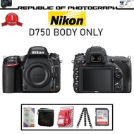 Nikon D750 Body Only / Nikon D750 BO / Nikon D750 DSLR Camera (Body)