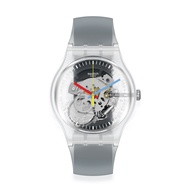 นาฬิกา Swatch Originals CLEARLY BLACK STRIPED SUOK157