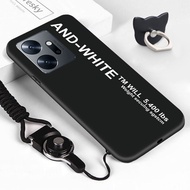 เคสสำหรับ Infinix Zero 20เคส INFINIX Zero 20เคส Zero20 Hp Infinix X6821 (แหวนใส่นิ้ว + สายคล้อง) แบบ