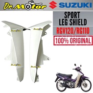 SUZUKI RGV RGV120 RGS RG110 RG 110 SPORT LEGSHIELD KEPOK PUTIH SIDE COVER CAVER TEPI KAVER LEG SHIEL