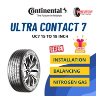 [Cash Back] Continental Ultra Contact 7 UC7 Tyre 17 Inch 215/55R17 225/45R18 215 55 17 225 45 18 HRV