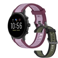 Fossil Gen 6 Gen 5 44MM Smart Watch Silicone Strap Smart Watch Replacement Wristband For Fossil Gen 