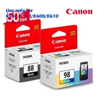 ตลับหมึก Canon 88 BK + 98 CL ของแท้ #หมึกสี  #หมึกปริ้นเตอร์  #หมึกเครื่องปริ้น hp #หมึกปริ้น  #ตลับหมึก