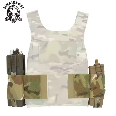 Tactical Vest Wingman V2 Ferro Style Elastic Radios Holder Bag Magazine Pouch FCPC V5 Airsoft Huntin