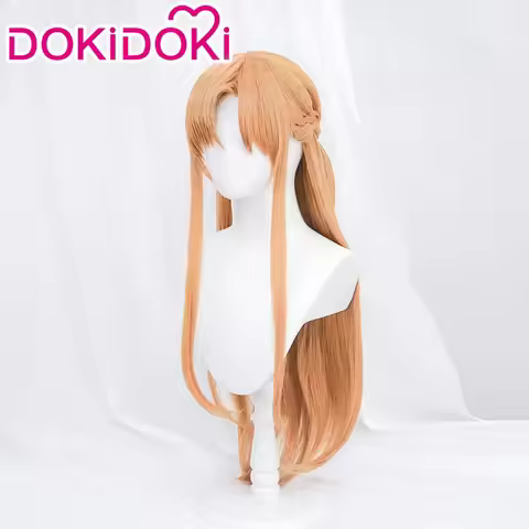2025 enen IN STOCK Shino Asada Anime Sword Art Online SAO DokiDoki Women Cosplay Yuki Asuna Free Wig