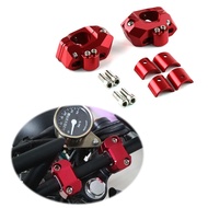 Universal Aluminum alloy Motorcycle Handlebar Risers 22mm to 28cm Adjustable handlebar Clamps
