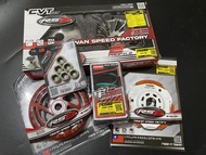 MIO I 125 M3 GRAVIS FAZZIO TARAGSIT RS8 CVT SET PANNGILID FOR MIO I 125 M3 GRAVIS FAZZIO REDSPEED V4