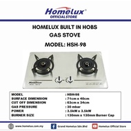 HOMELUX High Quality Stainless Steel Double Gas Stove / Gas Cooker/ Dapur Gas / 煤气炉 / All homelux Da