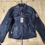 INDIAN MOTORCYCLE LEATHER CAFE RACER FULL PROTECTOR JACKET