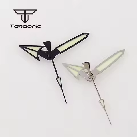 Black Silver Watch Hands Pointers Accessories Spare Parts Green Luminous Fit NH35 NH36 7s26 7s36 7s2