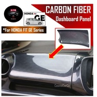 PuraAutoRepair ZERUI Honda Jazz/Fit GE GE6 GE8 2008-2014 Interior Dashboard Panel Cover Carbon Fiber