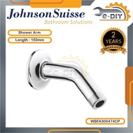 Johnson Suisse Shower Arm Length : 150mm WBFA300474CP / Rain Shower / Shower Arm / Bathroom / Home Living