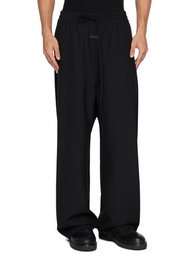 FEAR OF GOD RIPSTOP WIDE LEG ELASTICATED DRAWSTRING WAISTBAND WOOL PANTS