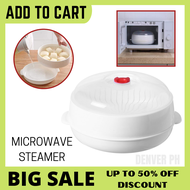 SALE!! Plastic Steamer for Siomai Plastic Food Steamer Food Steamer Plastic Steamer for Siomai and Siopao Steamer cooker Microwave Oven Steamer Plastic Round Steamer Microwave-safe Food Grade PP Material