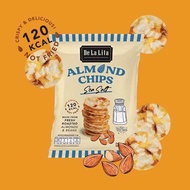 Delalita ALMOND CHIPS  ขนมอัลมอนด์อบกรอบ ขนมคลีน แคลต่ำ