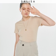 SALISA - EiE Basic Soft Modal T-SHIRT Logo เสื้อยืด