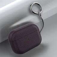 Lychee Pattern Suitable for AirPodsPro Generation Earphone Protective Case 4th Generation Earphone C