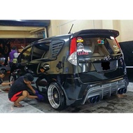 belakang alza velfire bodykit bumper perodua alza  bodykit murah betong bodykit