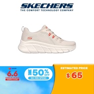 Skechers Online Exclusive Women BOBS Sport B Flex Hi Parallel Force Shoes - 117382-NAT Memory Foam Machine Washable Vegan