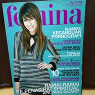 majalah FEMINA no.13/2005 cover Sari Nila
