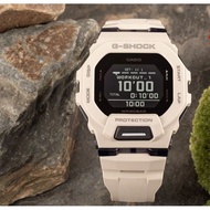 GDB-200 GSK White Digital Watch For Men With Metal Box