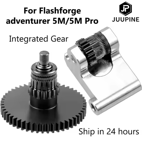 For Flashforge Adventurer 5m Parts Extruder Gear ad5m Harden Steel for Flashforge Adventurer 5m Pro 