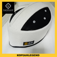 Songkok Kopiah Songkok Corak Putih Hitam