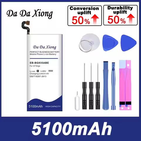 DaDaXiong 5100mAh EB-BG935ABE EB-BG930ABE Battery For Samsung GALAXY S7 Edge G935F G9350 G935 G9300 