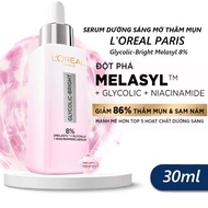 Tinh Chất LOreal Melasyl 8% 30ml Sáng Da Đều Màu Mờ Thâm Nám LOreal Paris Glycolic Bright Melasyl+Gl