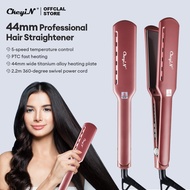 CkeyiN Professional Hair Straightener Wide Plates Hair Flat Iron Temperature Adjustable Fast Heating