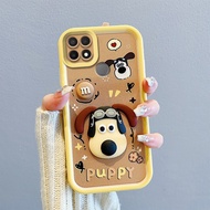 สำหรับ A15 OPPO/เคส A15s นิ่ม TPU ซิลิโคน3D การ์ตูนฝาครอบโทรศัพท์ลายการ์ตูนน่ารัก OPPO A15 A15s ป้อง